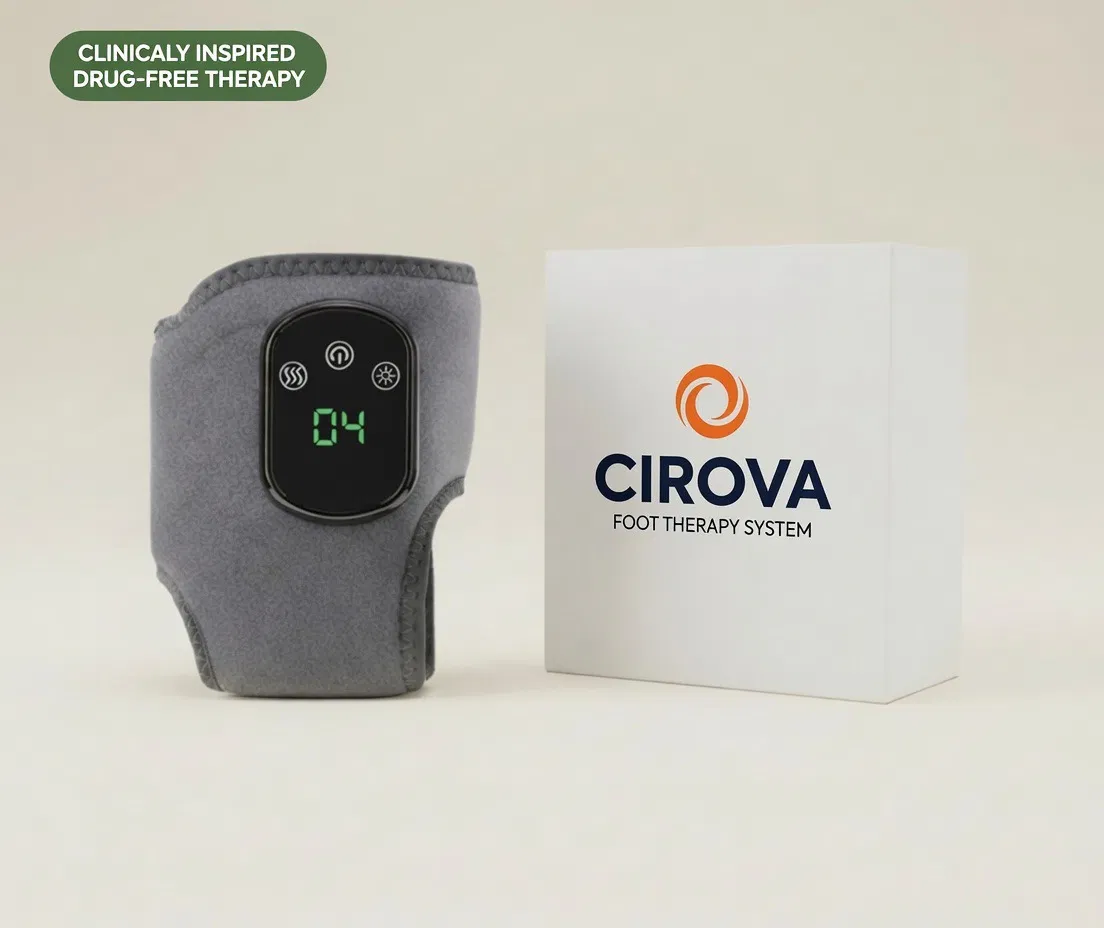CIROVA Foot Therapy System with branded packaging