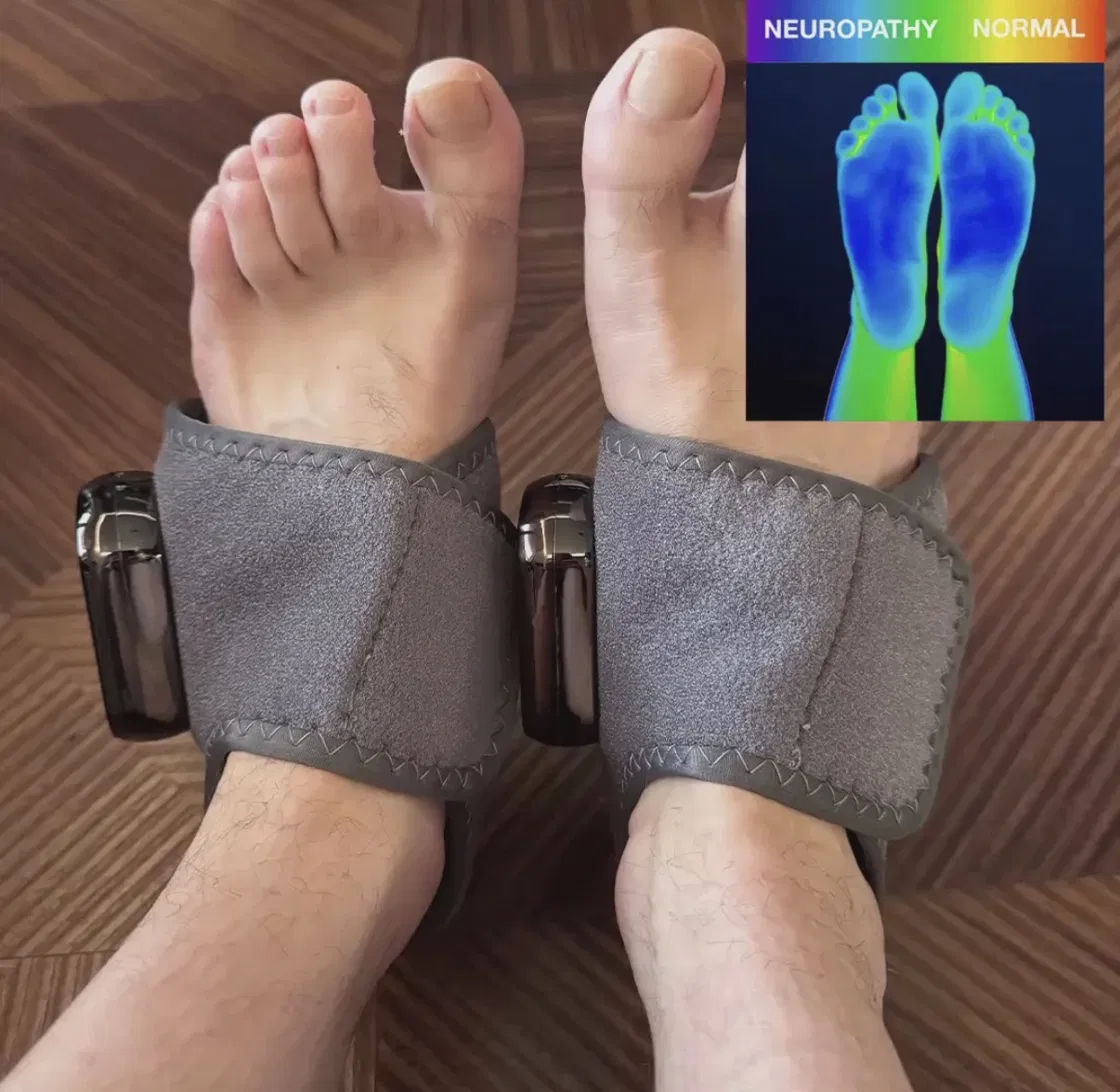 CIROVA system worn for neuropathy support